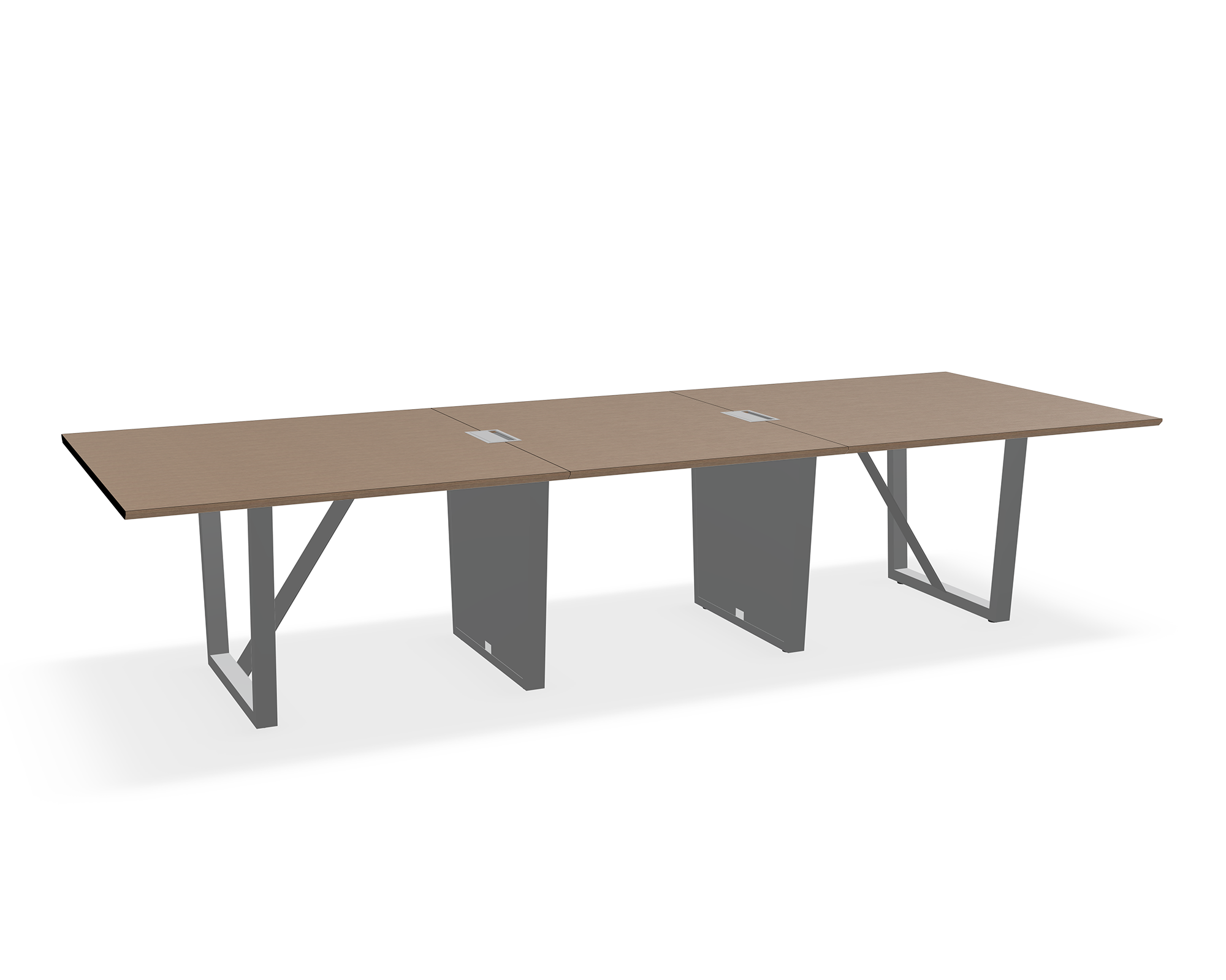 THREE60 Conference Table – Sleigh Leg