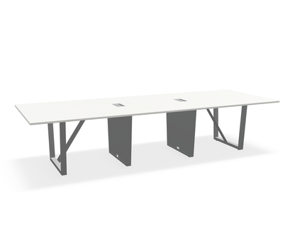 THREE60 Conference Table – Sleigh Leg
