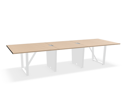 THREE60 Conference Table – Sleigh Leg