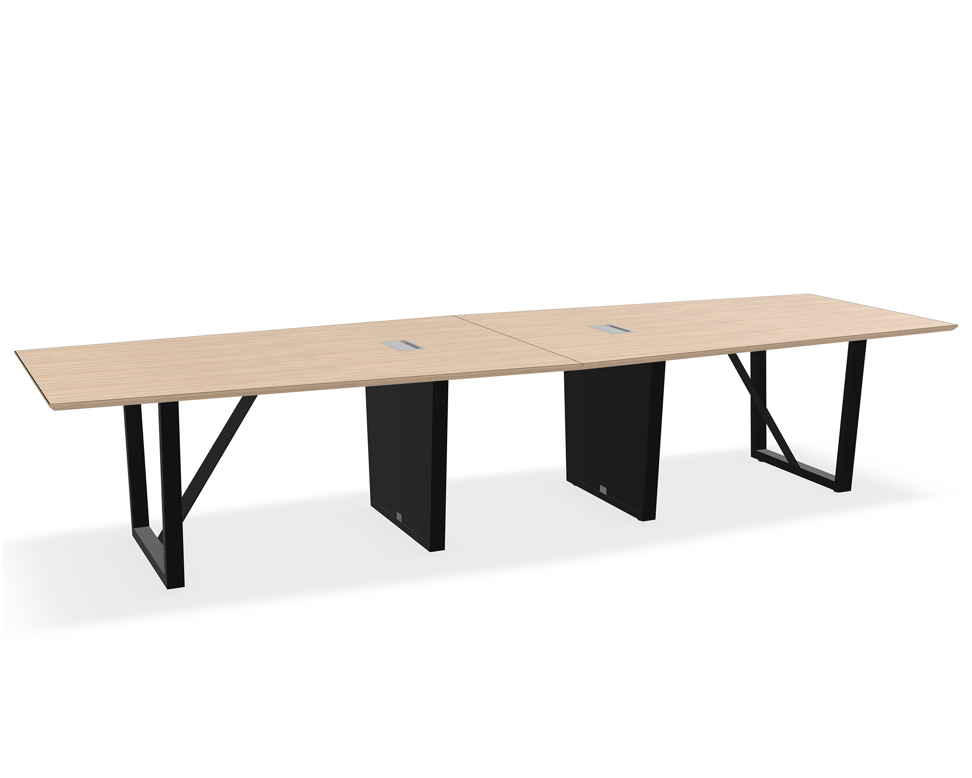 THREE60 Conference Table – Sleigh Leg