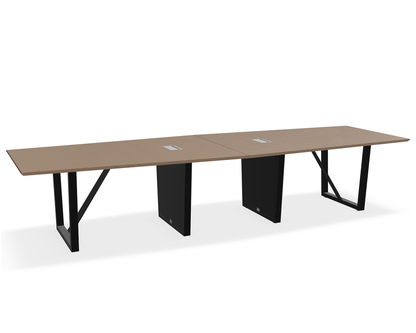 THREE60 Conference Table – Sleigh Leg