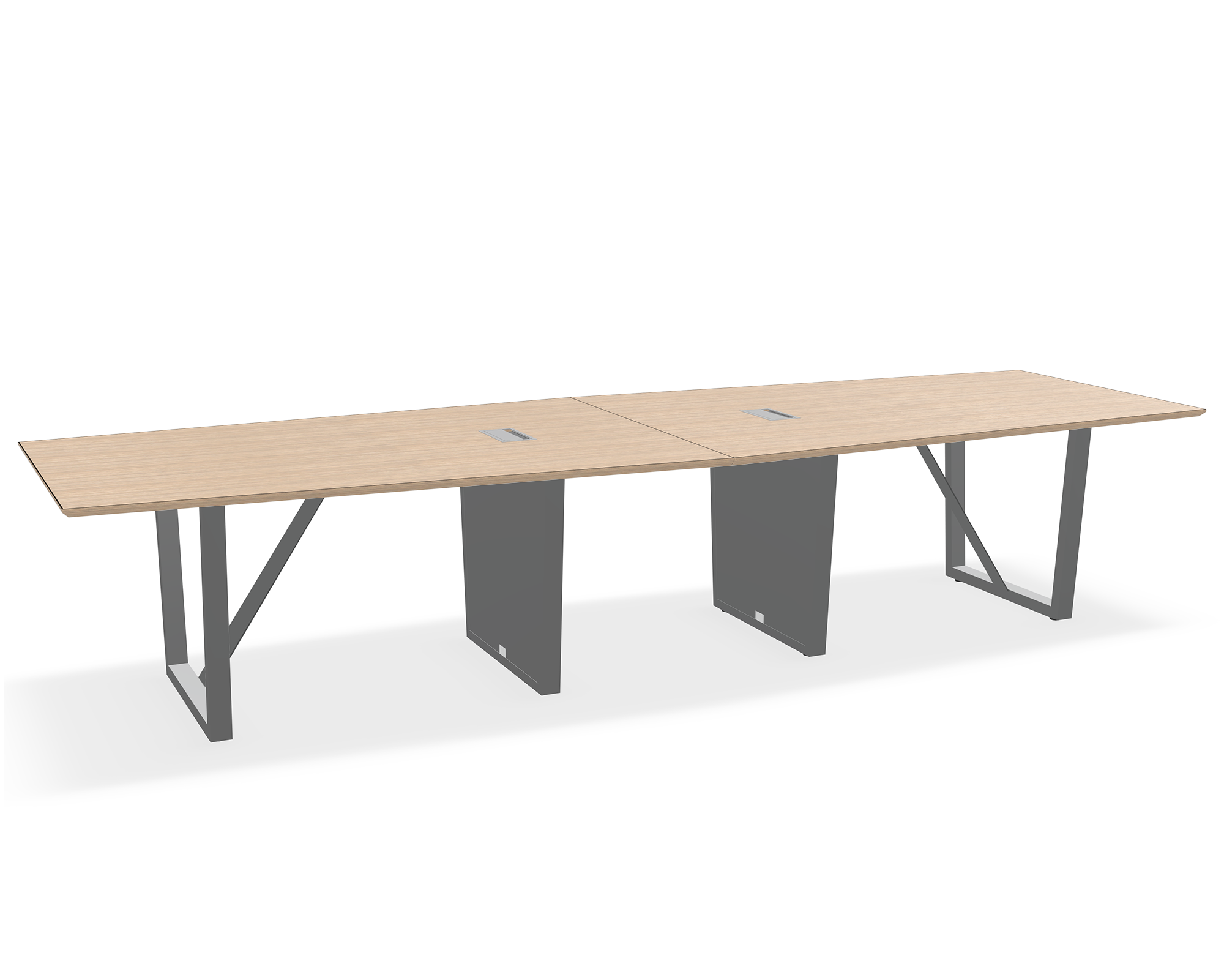 THREE60 Conference Table – Sleigh Leg