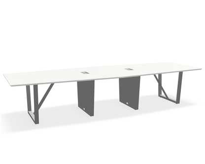THREE60 Conference Table – Sleigh Leg