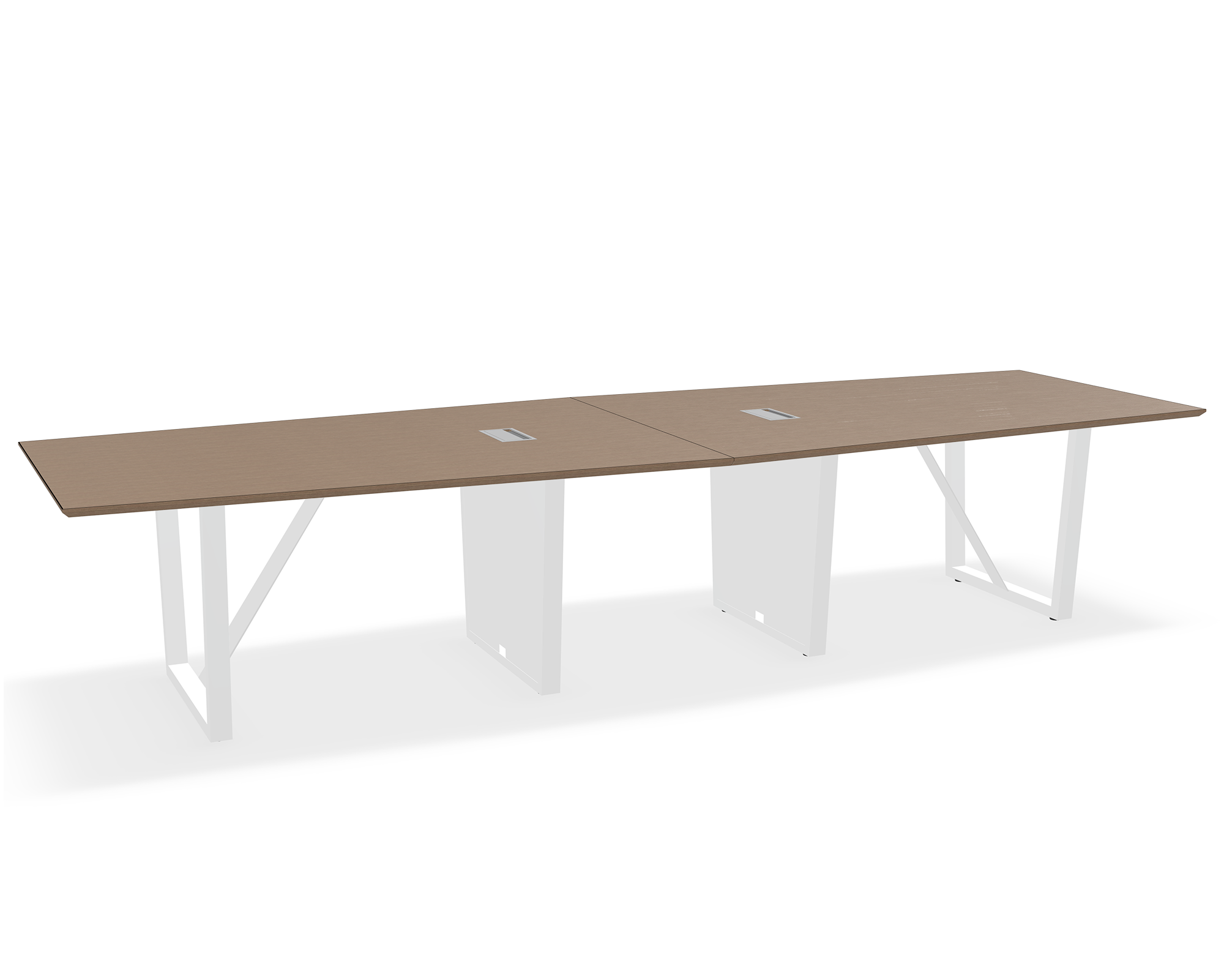 THREE60 Conference Table – Sleigh Leg