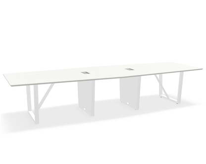 THREE60 Conference Table – Sleigh Leg