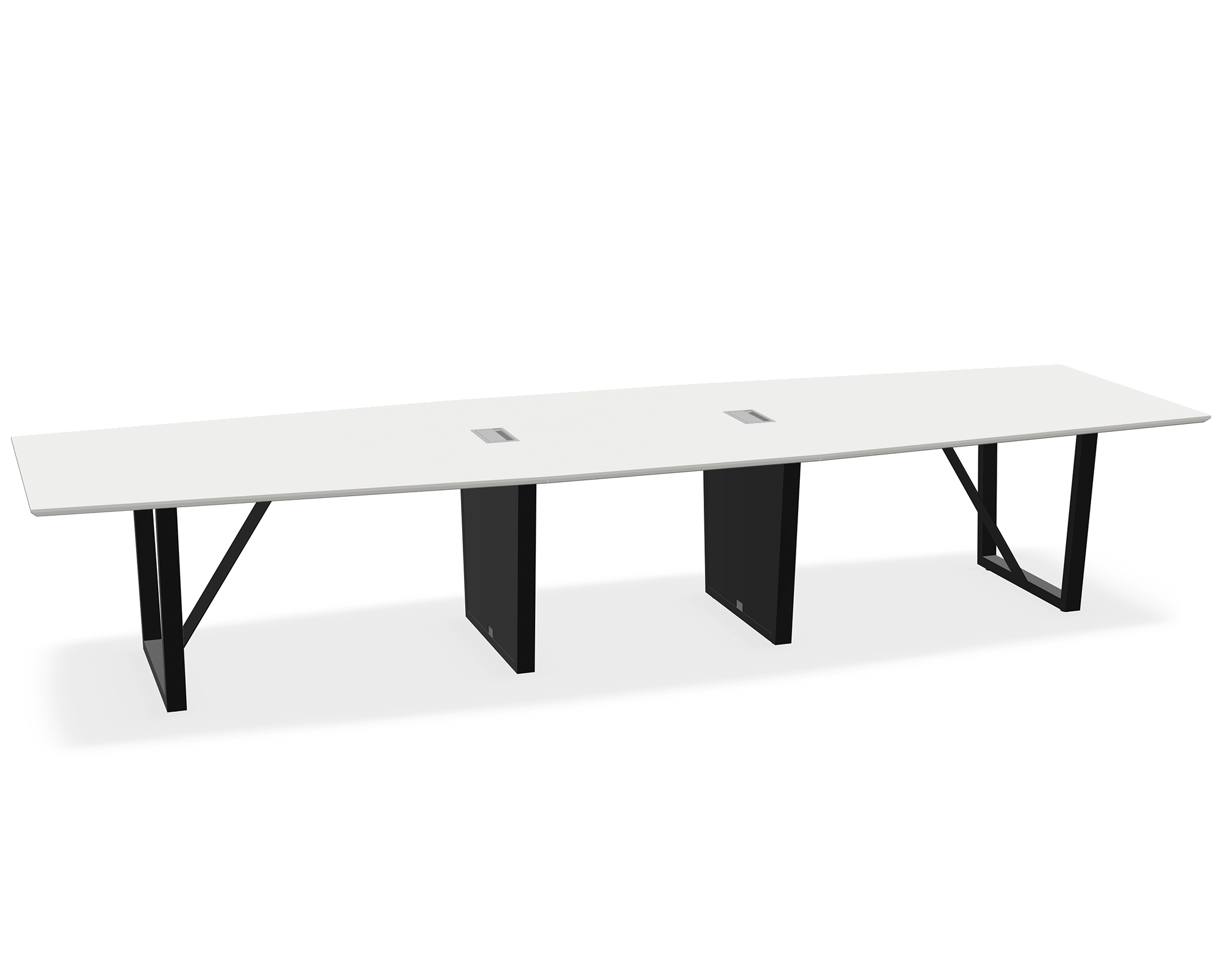 THREE60 Conference Table – Sleigh Leg