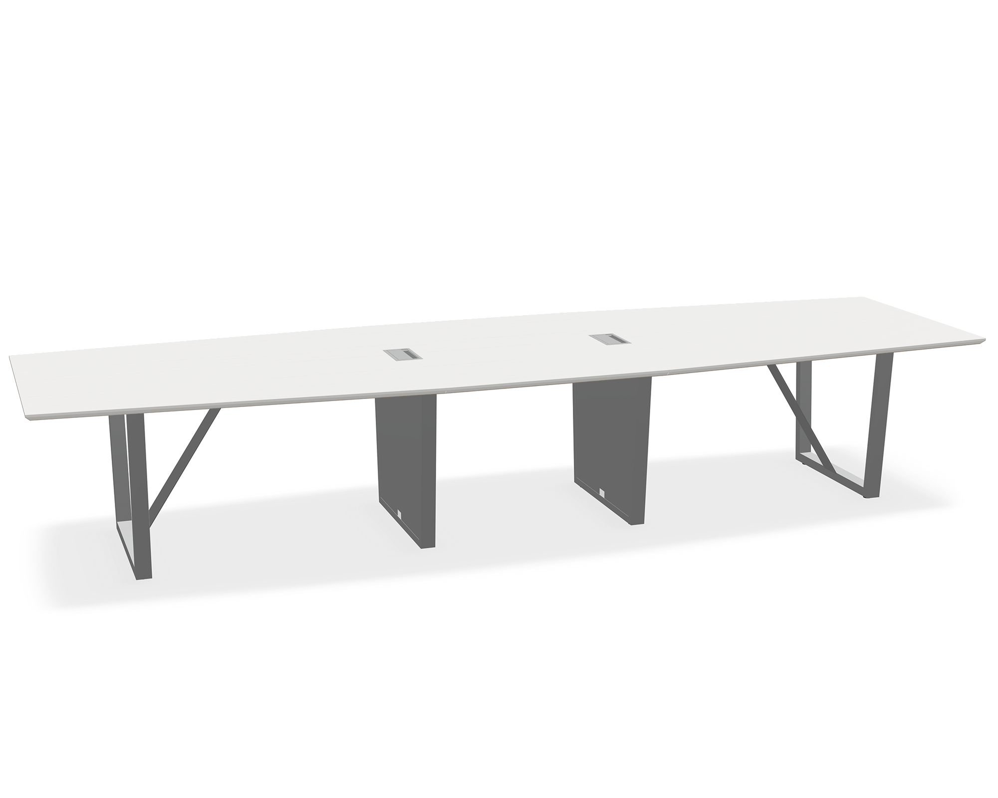THREE60 Conference Table – Sleigh Leg
