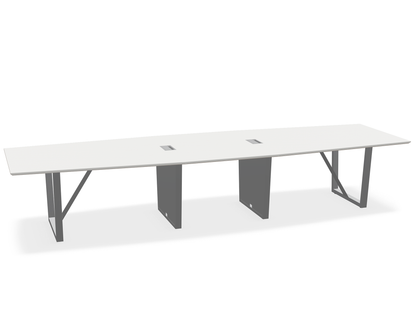 THREE60 Conference Table – Sleigh Leg