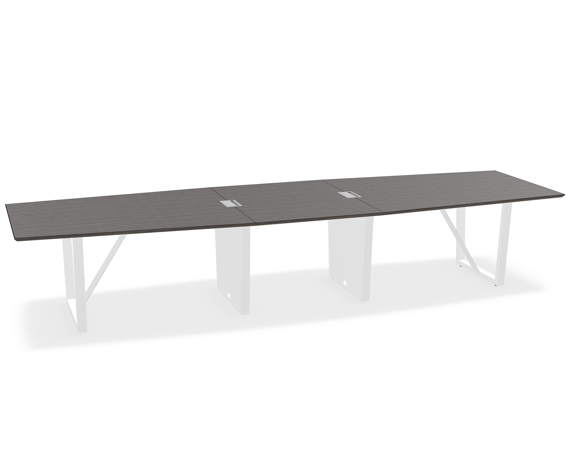 THREE60 Conference Table – Sleigh Leg