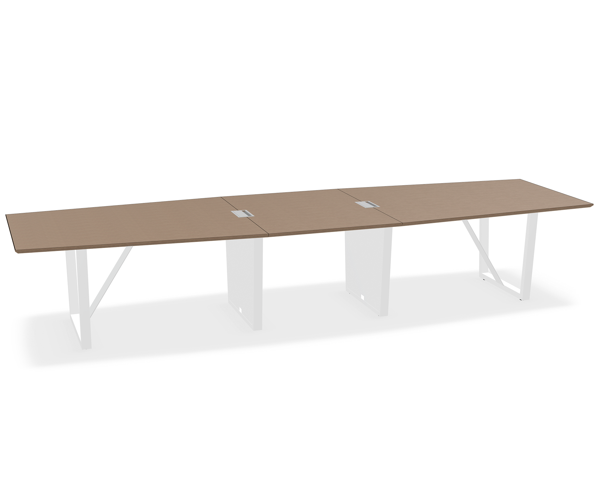 THREE60 Conference Table – Sleigh Leg