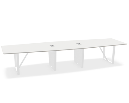 THREE60 Conference Table – Sleigh Leg