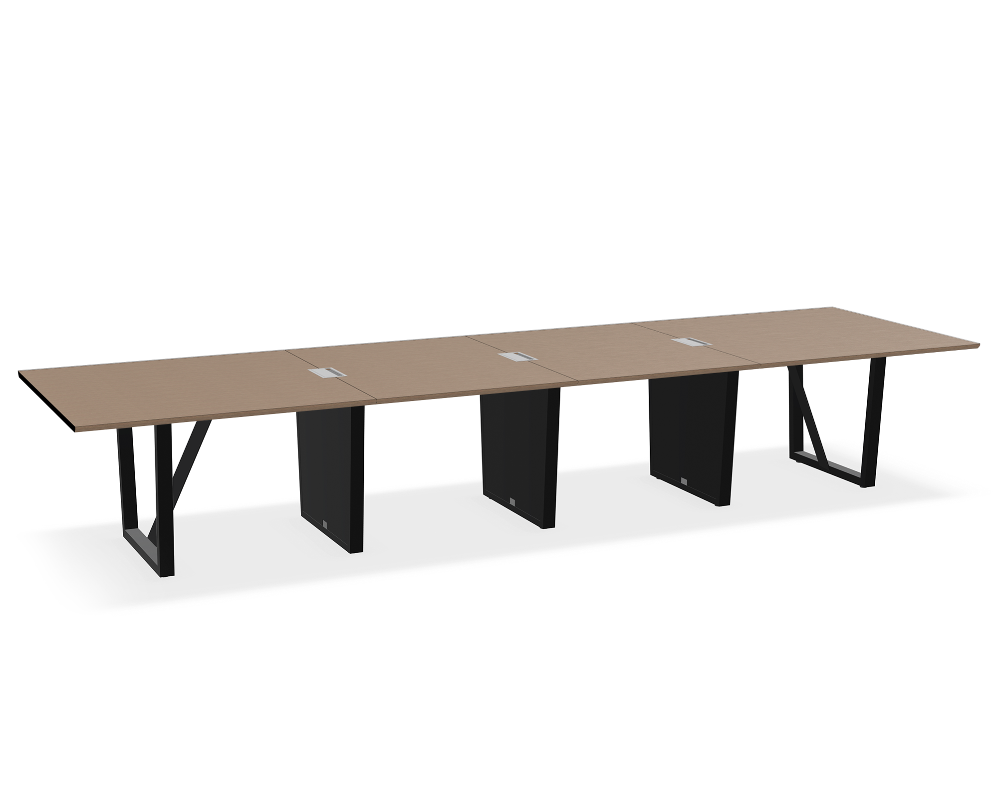 THREE60 Conference Table – Sleigh Leg