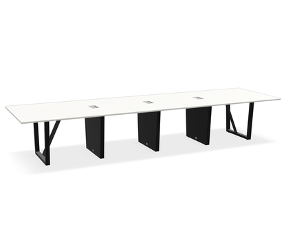 THREE60 Conference Table – Sleigh Leg