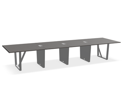 THREE60 Conference Table – Sleigh Leg