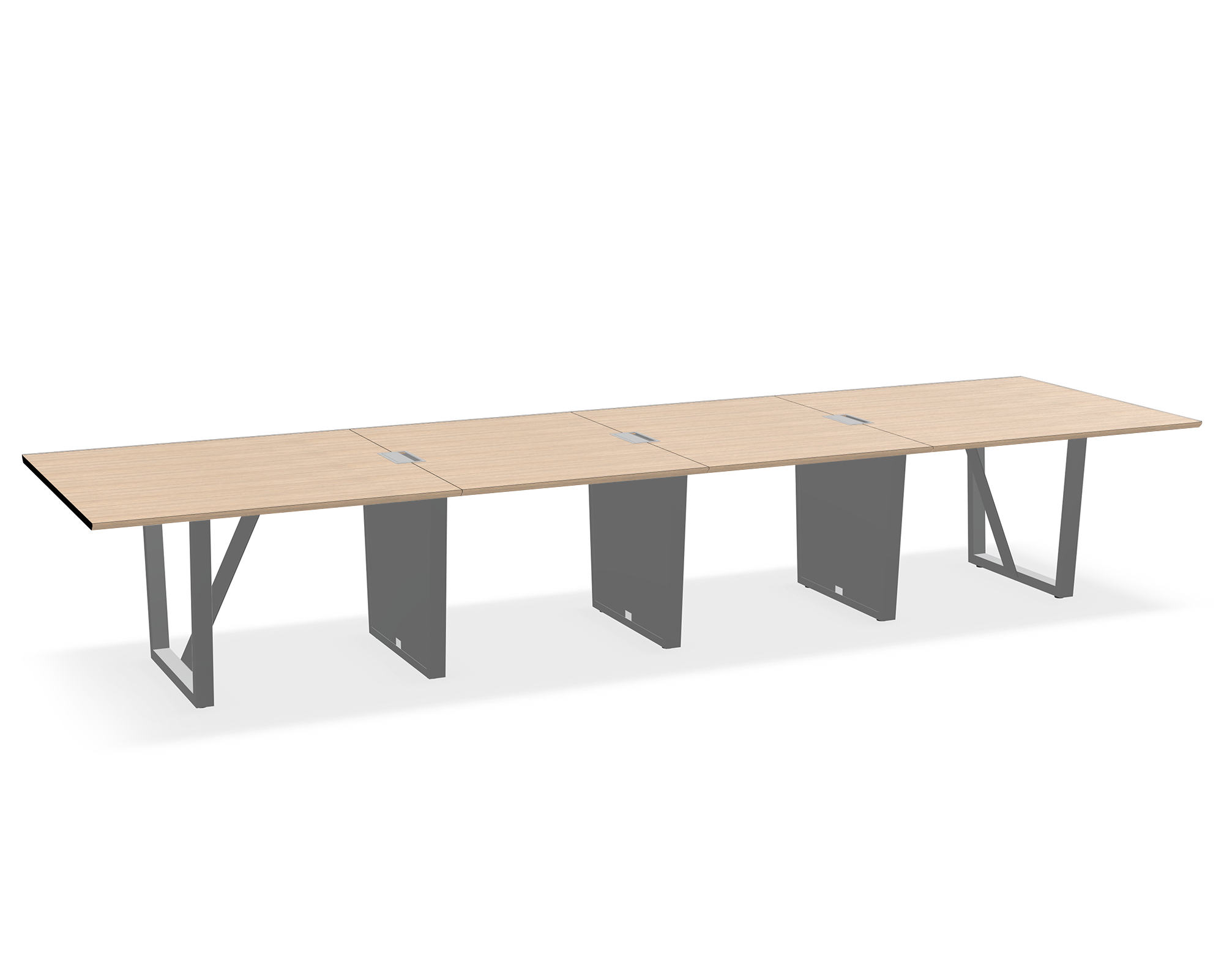 THREE60 Conference Table – Sleigh Leg