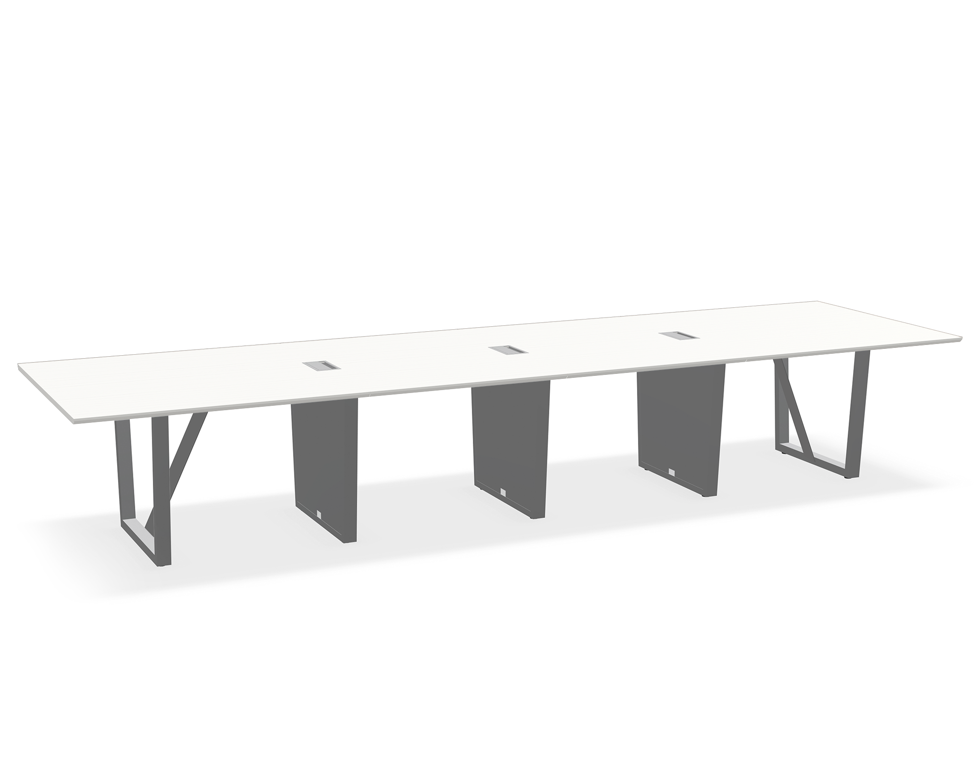 THREE60 Conference Table – Sleigh Leg