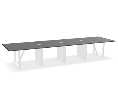 THREE60 Conference Table – Sleigh Leg