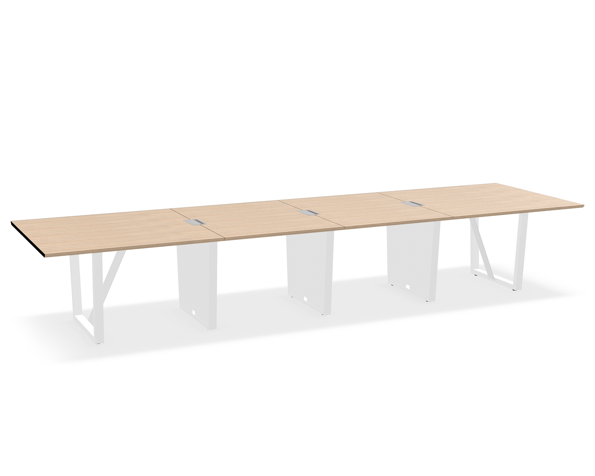 THREE60 Conference Table – Sleigh Leg