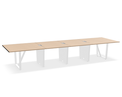 THREE60 Conference Table – Sleigh Leg