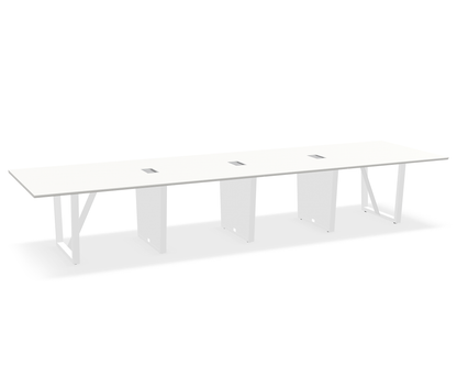 THREE60 Conference Table – Sleigh Leg