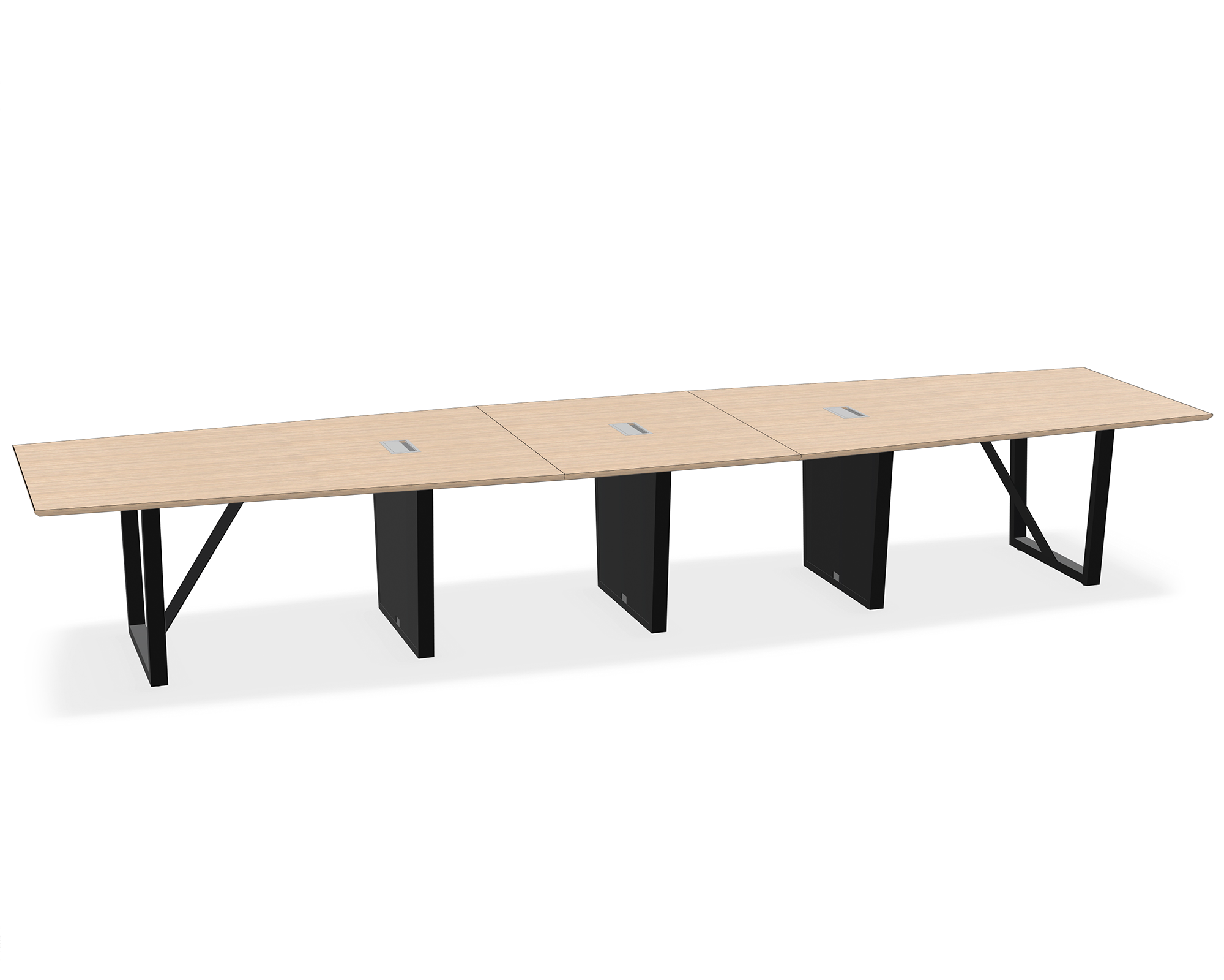 THREE60 Conference Table – Sleigh Leg