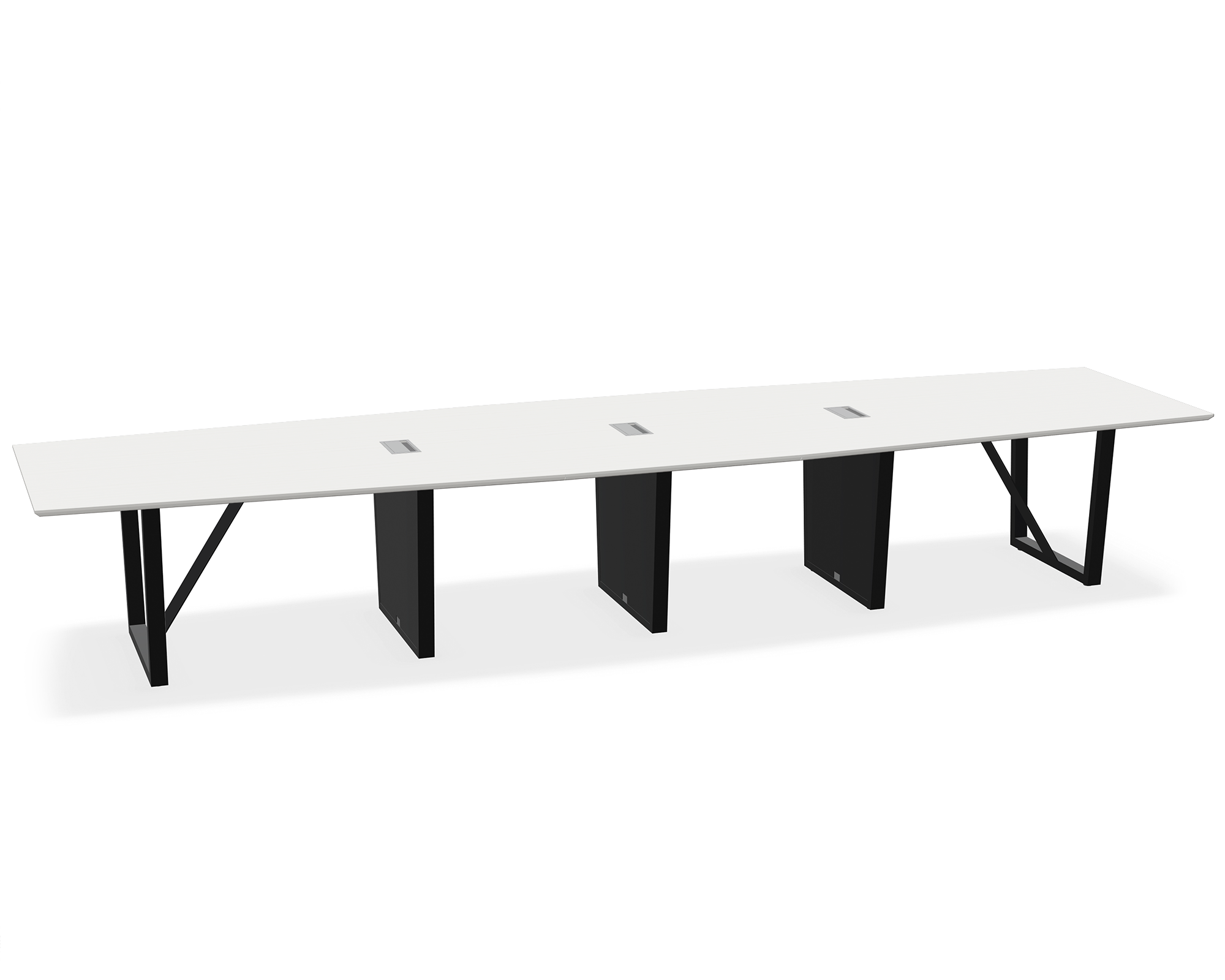 THREE60 Conference Table – Sleigh Leg