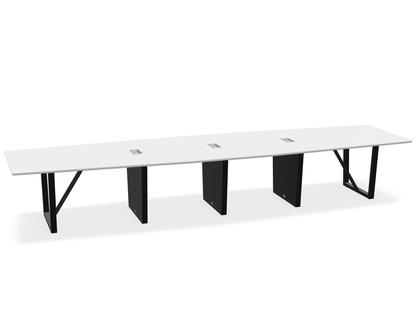 THREE60 Conference Table – Sleigh Leg