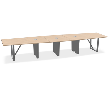 THREE60 Conference Table – Sleigh Leg