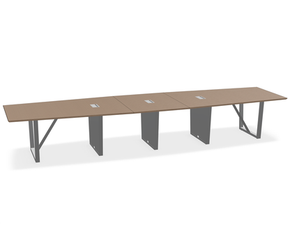 THREE60 Conference Table – Sleigh Leg