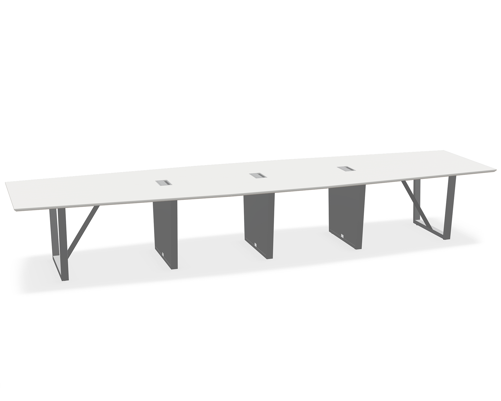 THREE60 Conference Table – Sleigh Leg