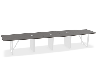THREE60 Conference Table – Sleigh Leg