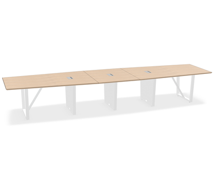 THREE60 Conference Table – Sleigh Leg