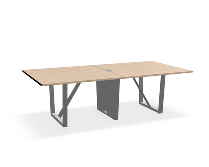 THREE60 Conference Table – Sleigh Leg