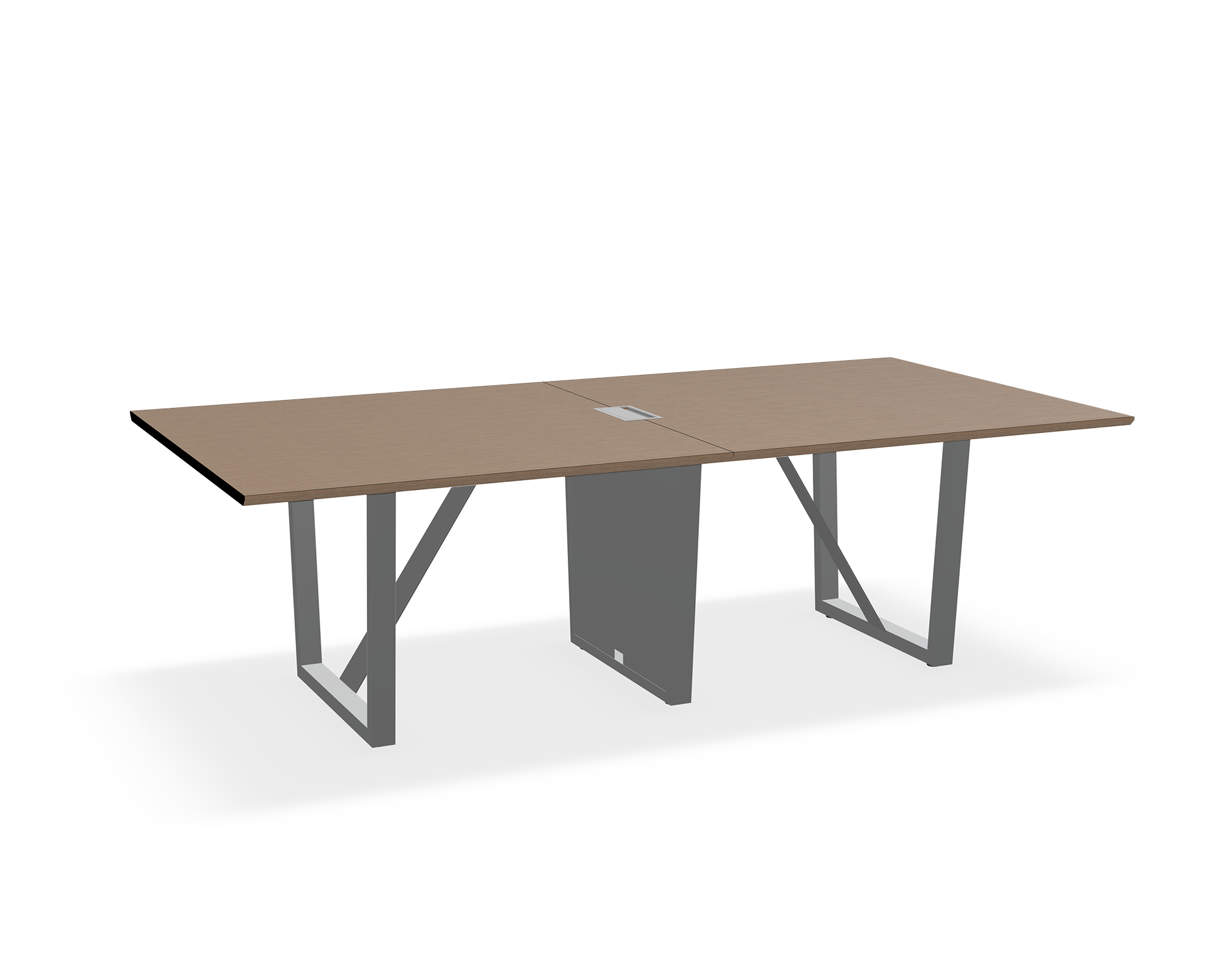 THREE60 Conference Table – Sleigh Leg