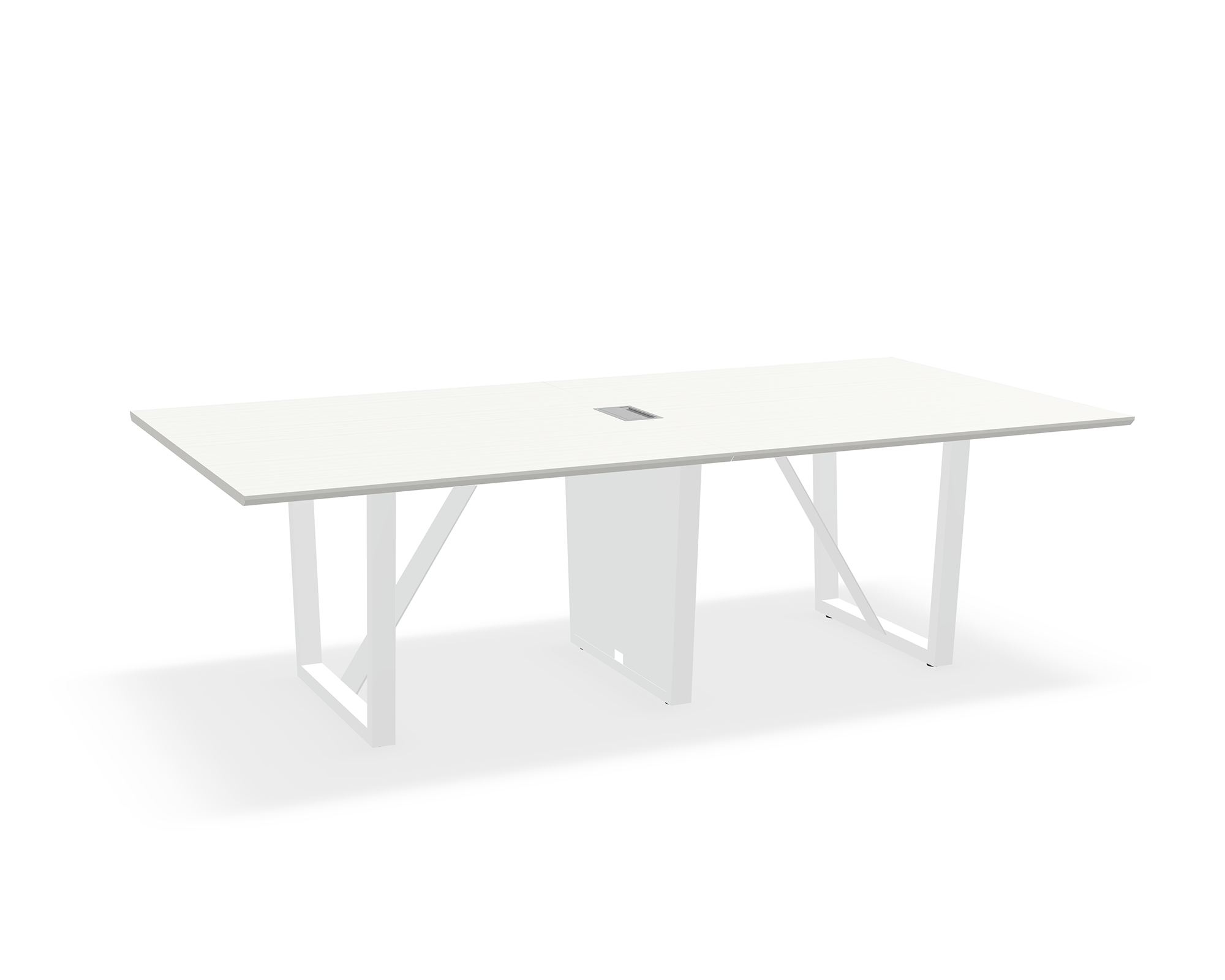 THREE60 Conference Table – Sleigh Leg