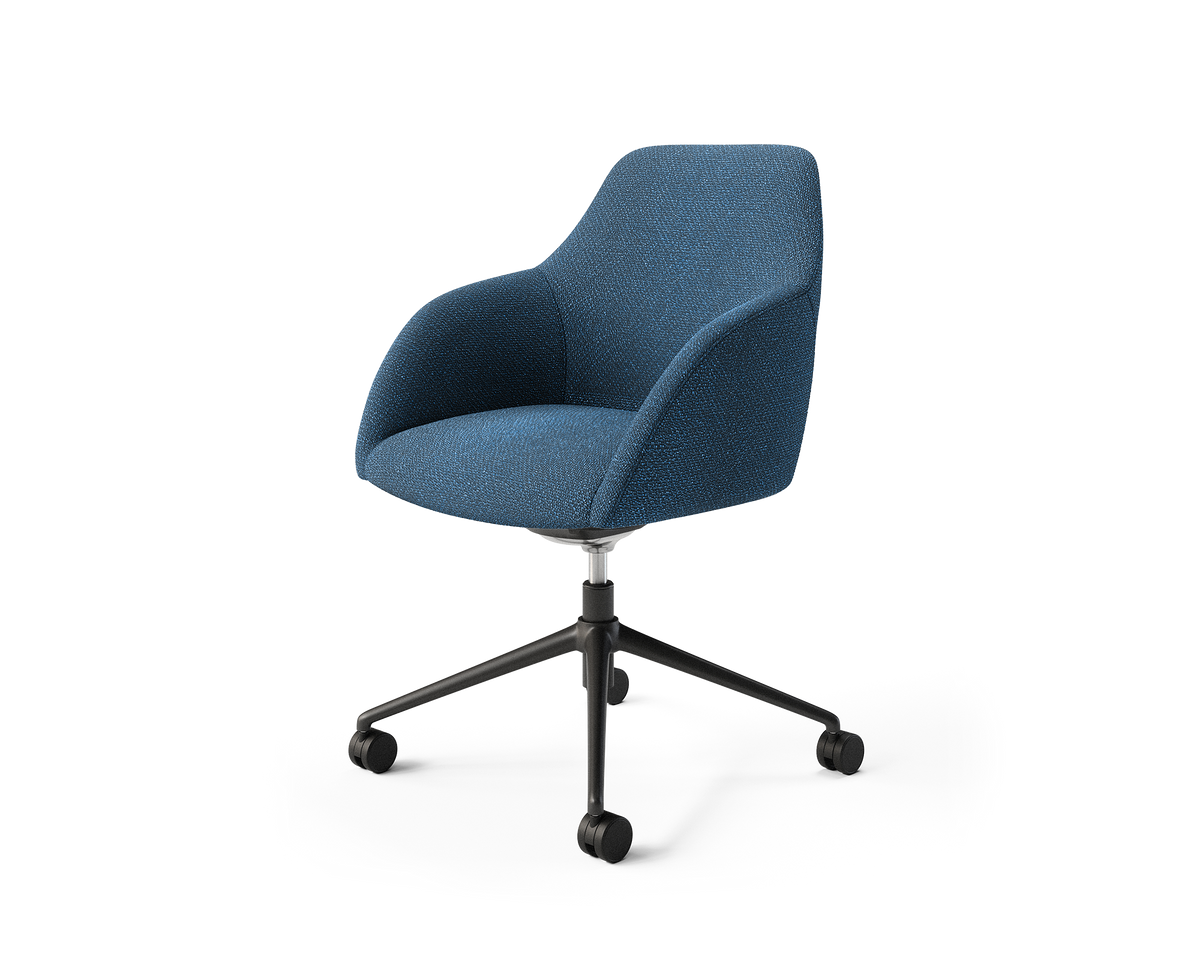 Wren Meeting Chair in Tide with casters