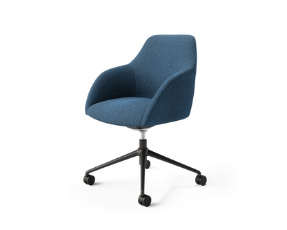 Wren Meeting Chair in Tide with casters