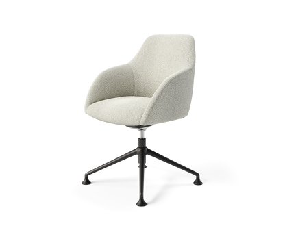 Wren Meeting Chair in Mist with glides