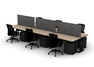 30" Think Desk Bundle (sit to stand) - Pod of 6