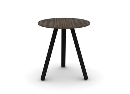 Round Angled-Leg Table – Standing Height
