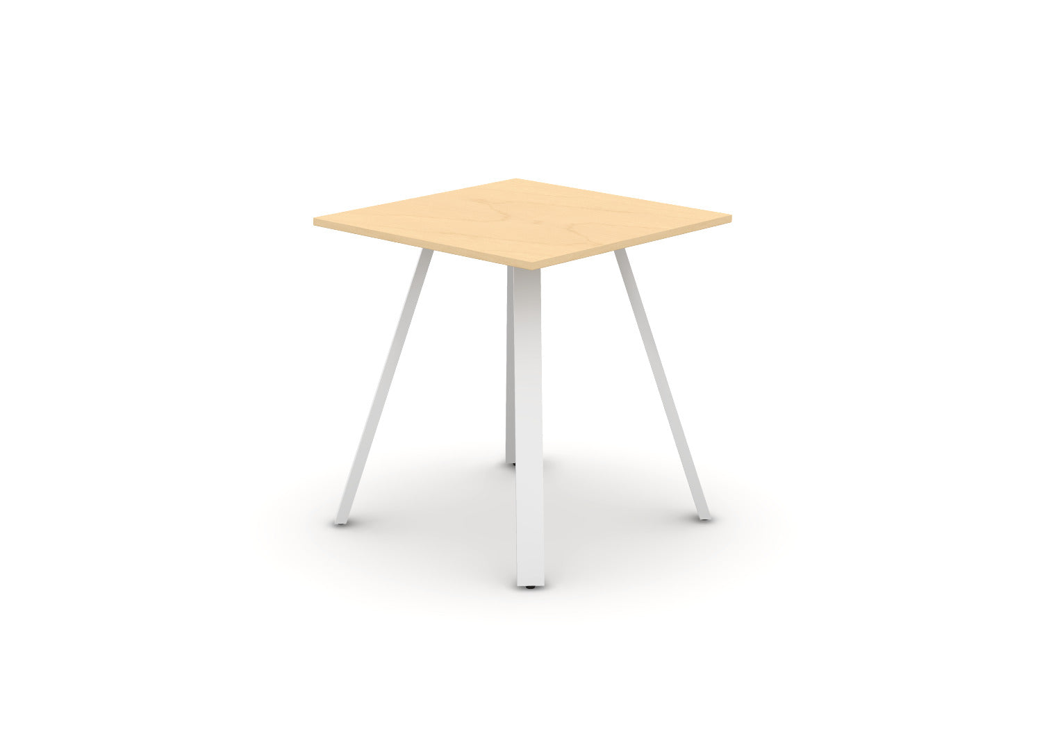 Square Angled-Leg Table – Standing-Height