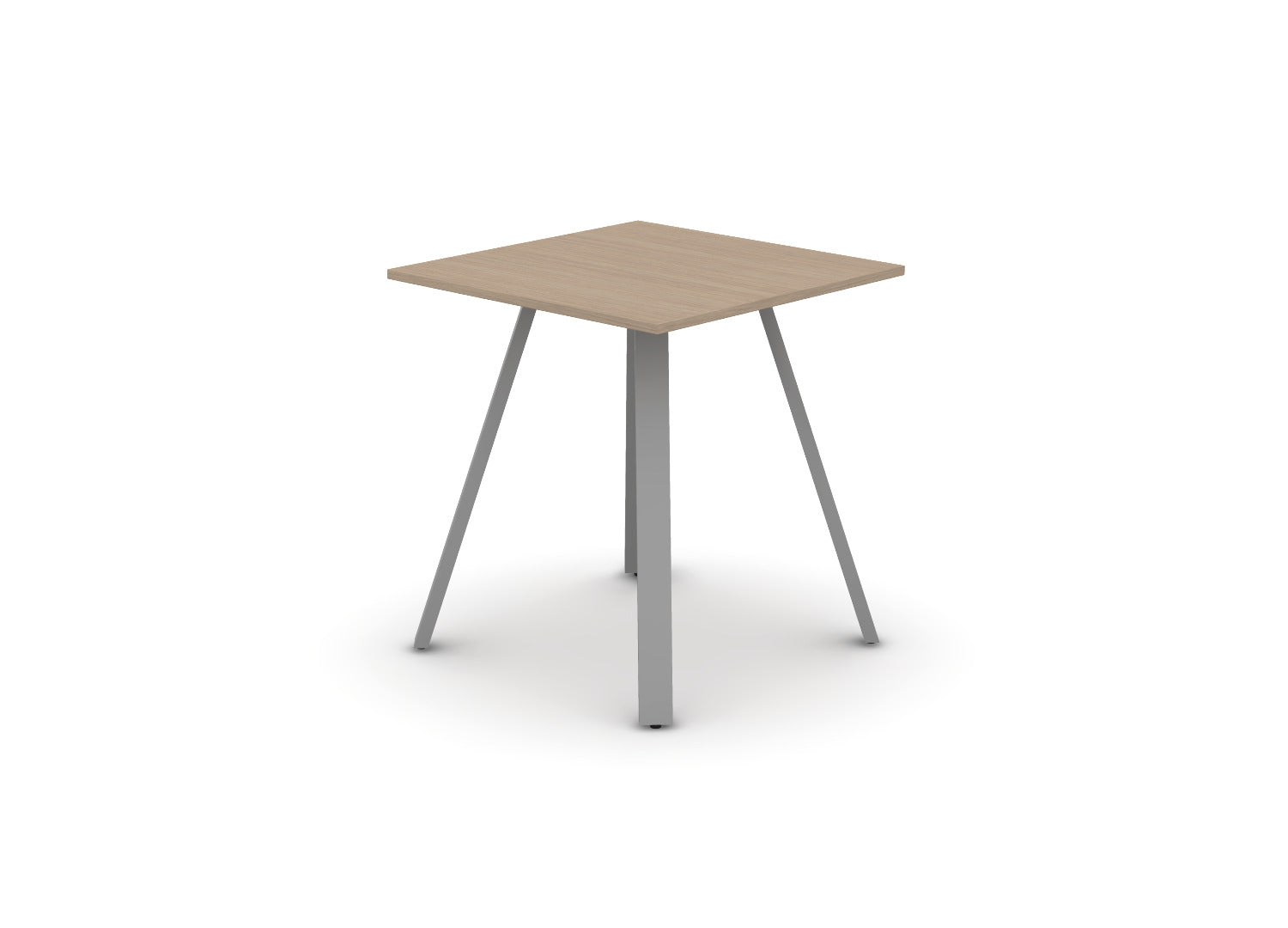 Square Angled-Leg Table – Standing-Height