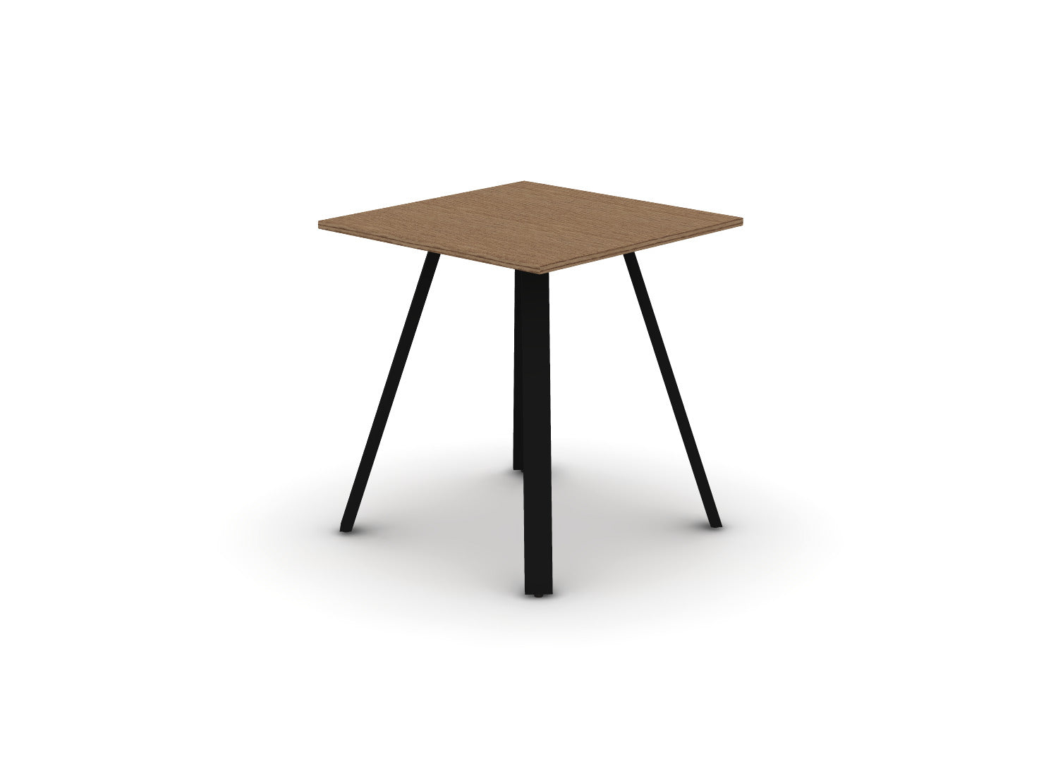 Square Angled-Leg Table – Standing-Height