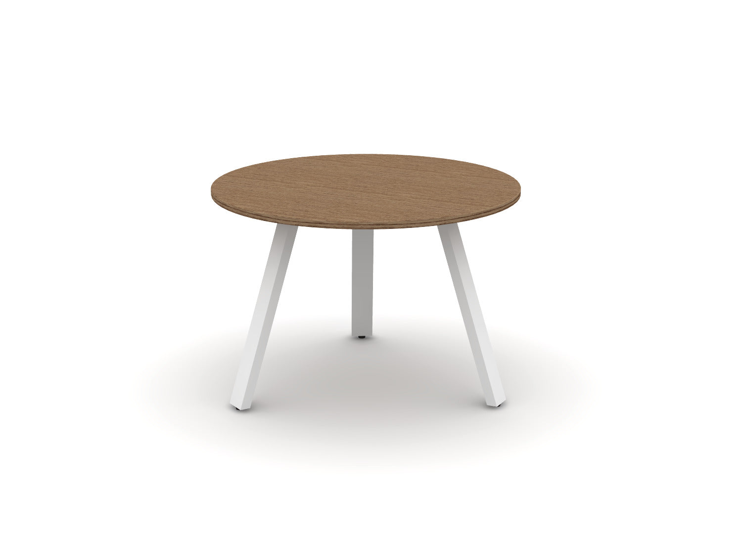 Round Angled-Leg Table