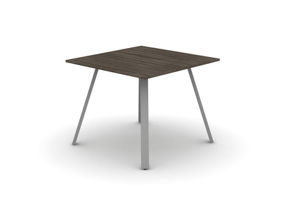 Square Angled-Leg Table – Standing-Height