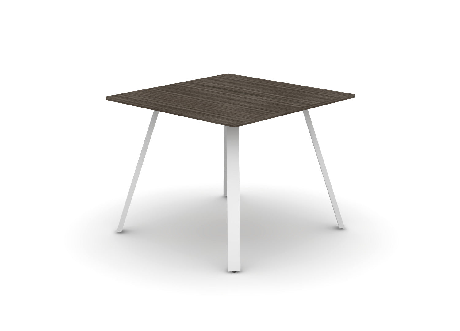 Square Angled-Leg Table – Standing-Height