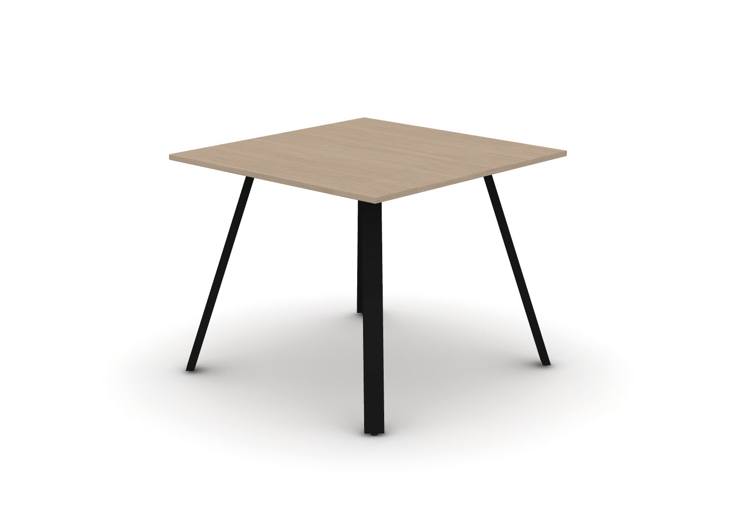 Square Angled-Leg Table – Standing-Height