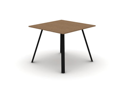 Square Angled-Leg Table – Standing-Height