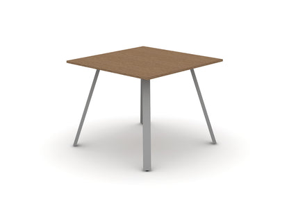 Square Angled-Leg Table – Standing-Height