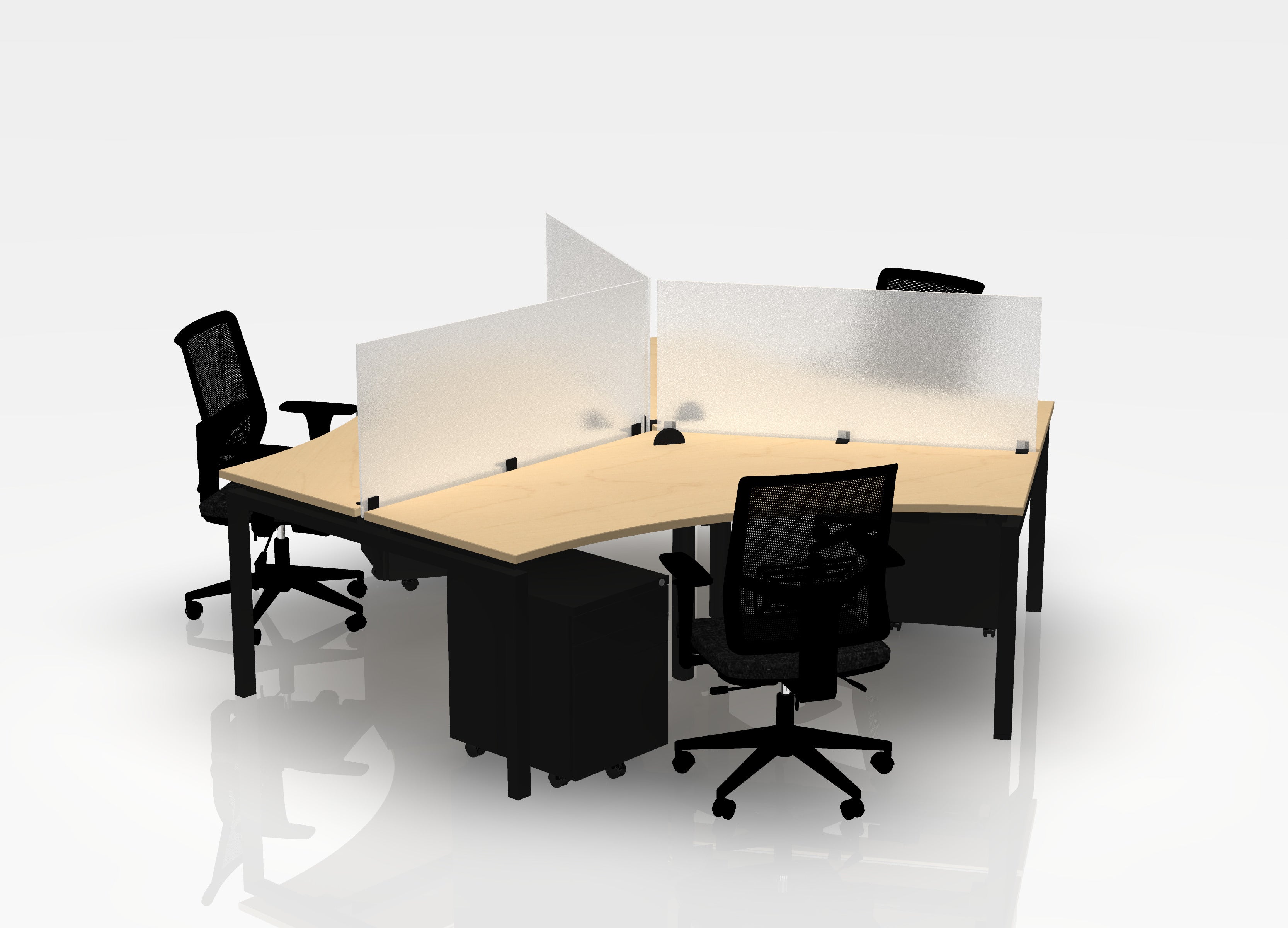 120 Jot Desk Bundle - Pod of 3